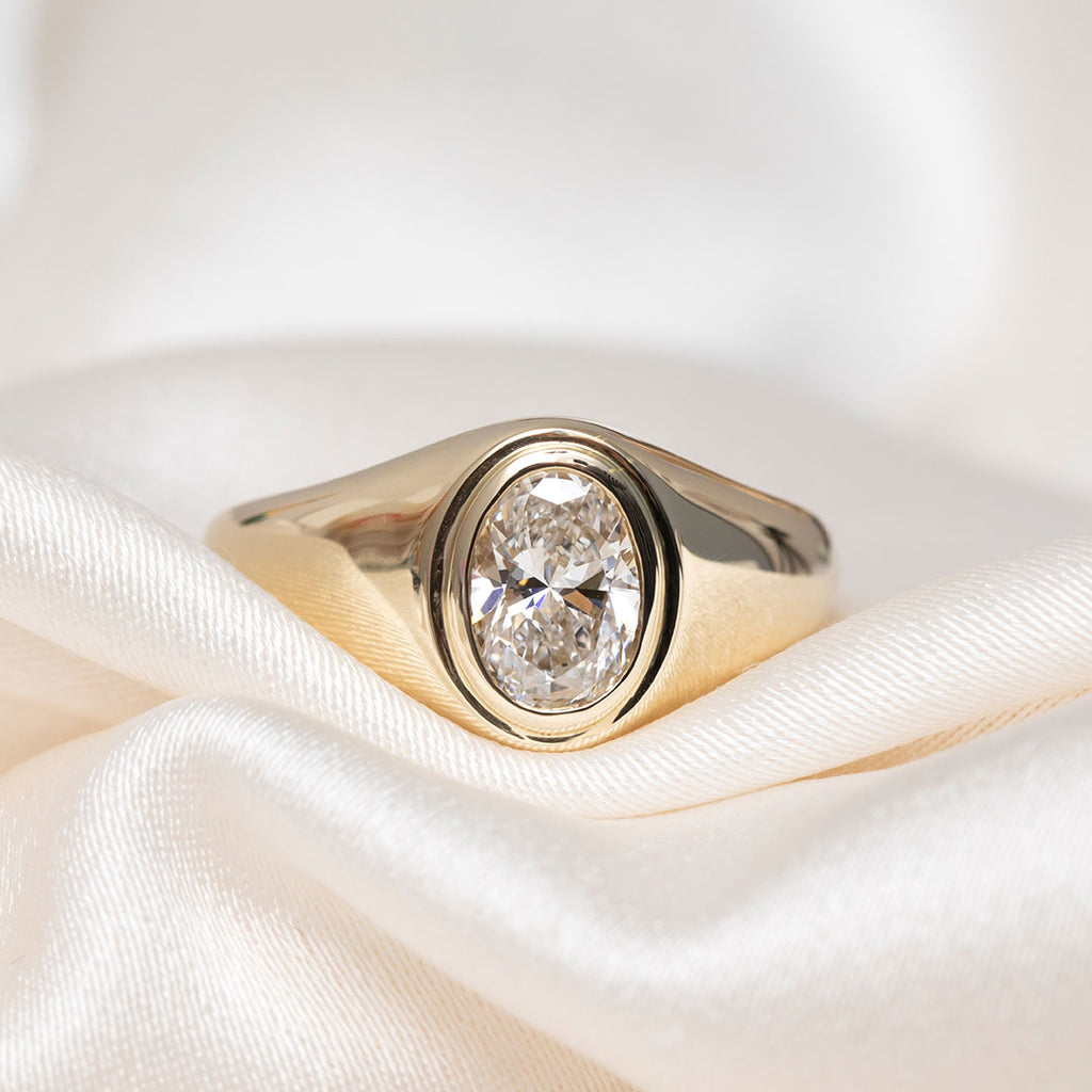 JUDD 1.50ct | Men's Lab Grown Engagement Ring in 18ct Gold