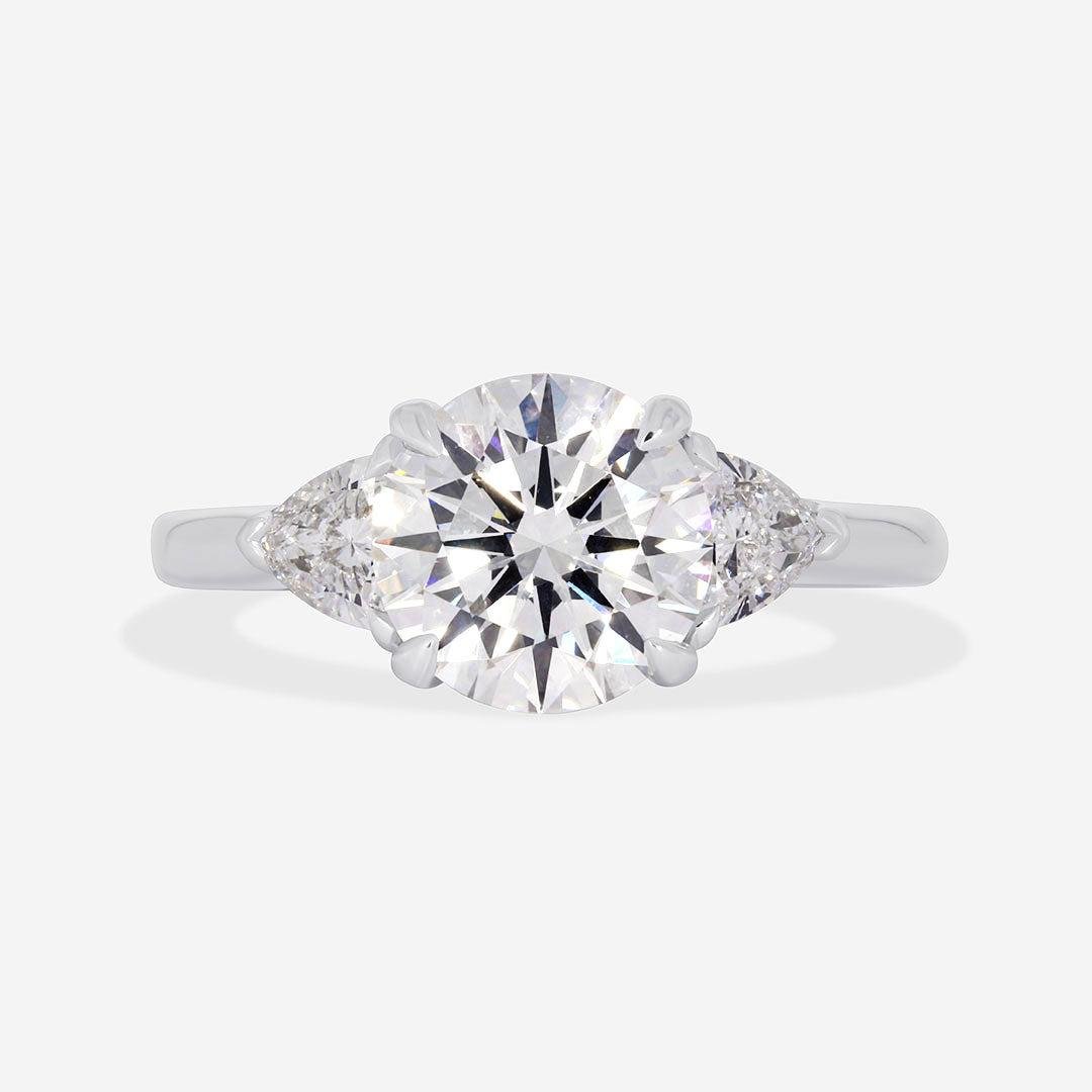 MERIDIAN 2.50ct| Round 3-Stone Lab Grown Diamond Set