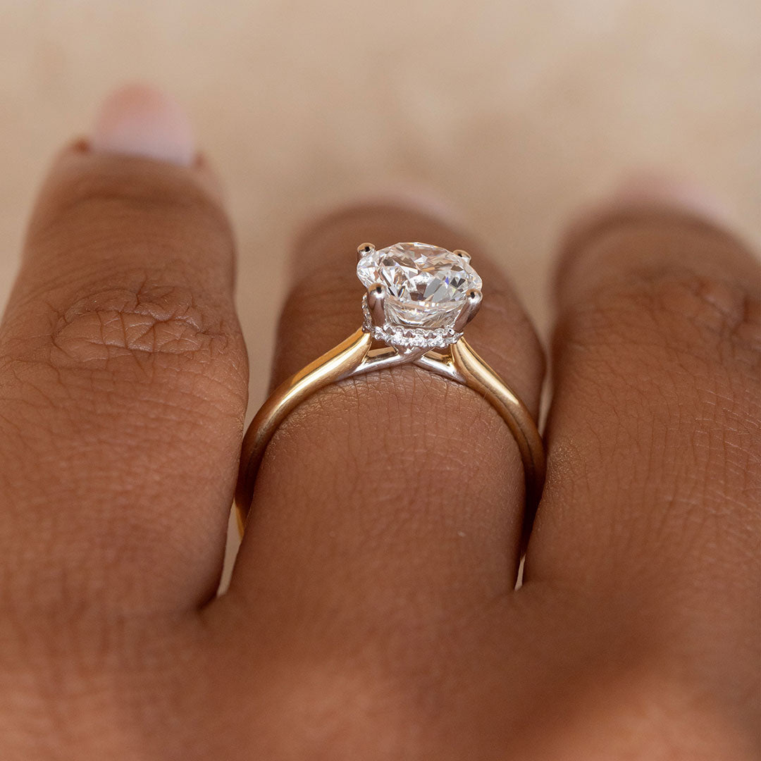 TOKYO 2.00ct | Diamond Engagement Ring Lab Grown on hand