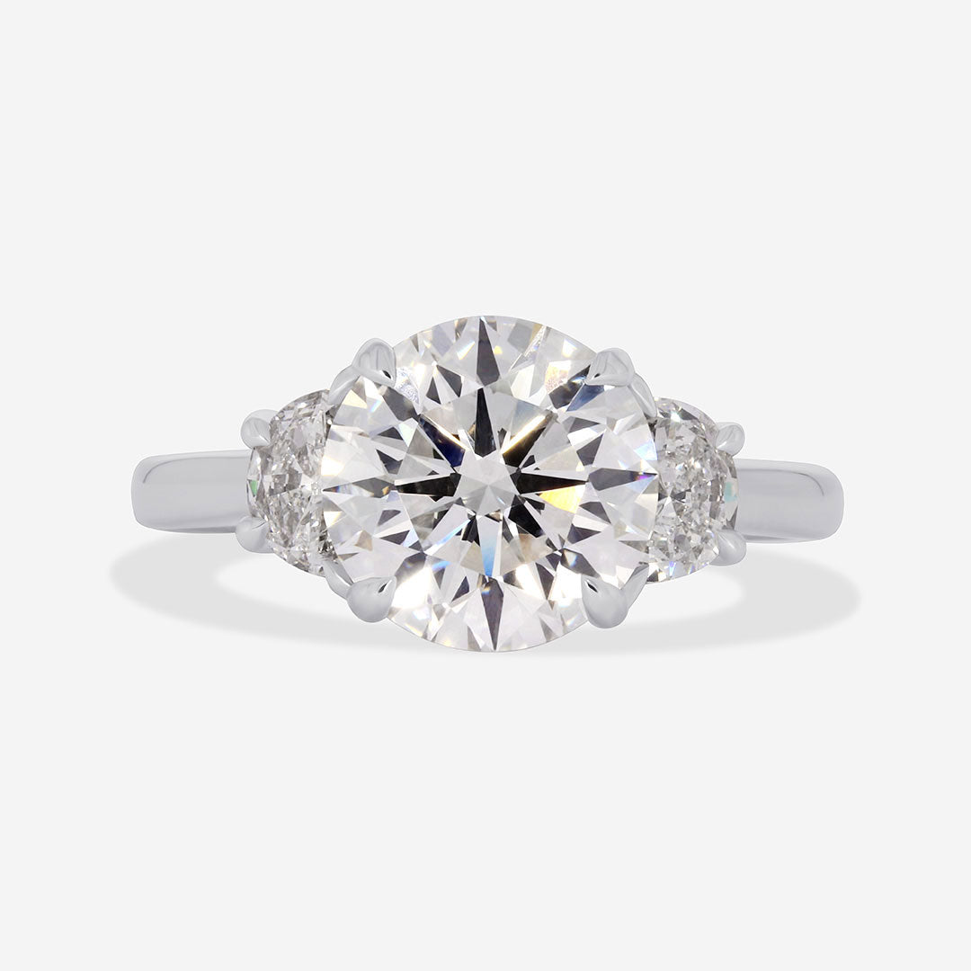 WINTERWOOD 3.50ct | Round 3-Stone Lab Grown Diamond Set