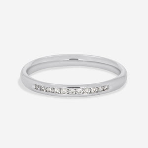 ABEL | Diamond Wedding Ring in Platinum