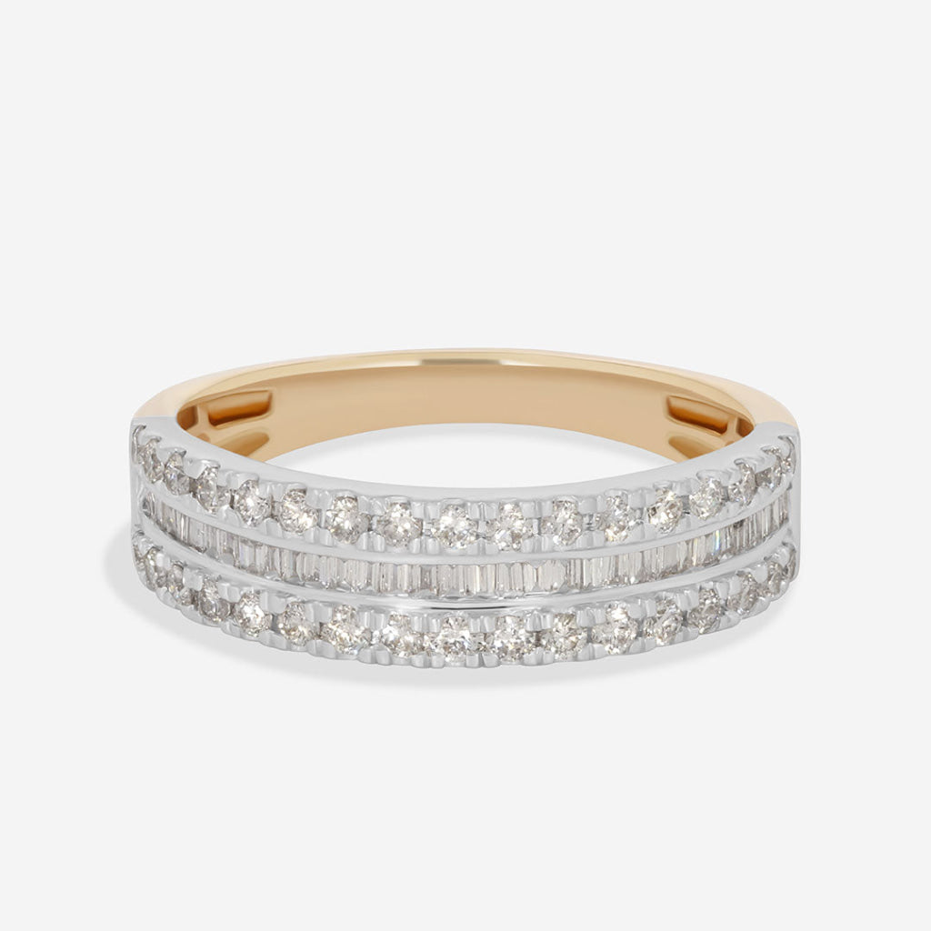 yellow gold eternity ring 