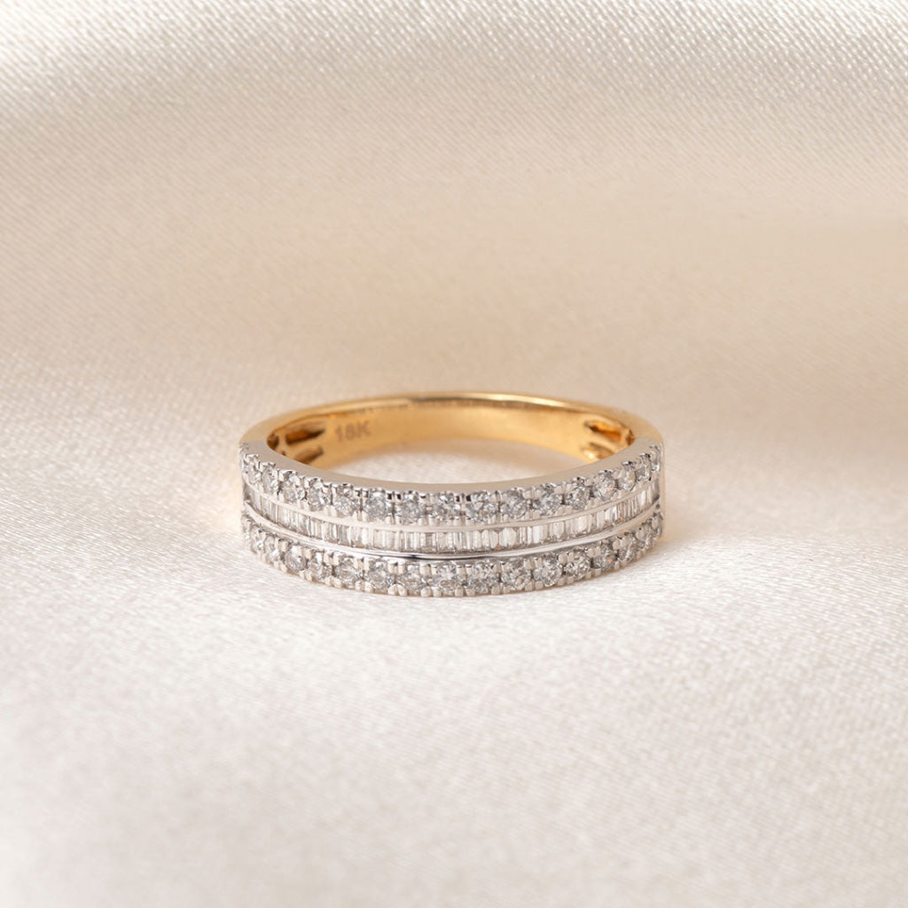 ADELE 0.50ct | Diamond Eternity Ring in 18ct Gold M Rings