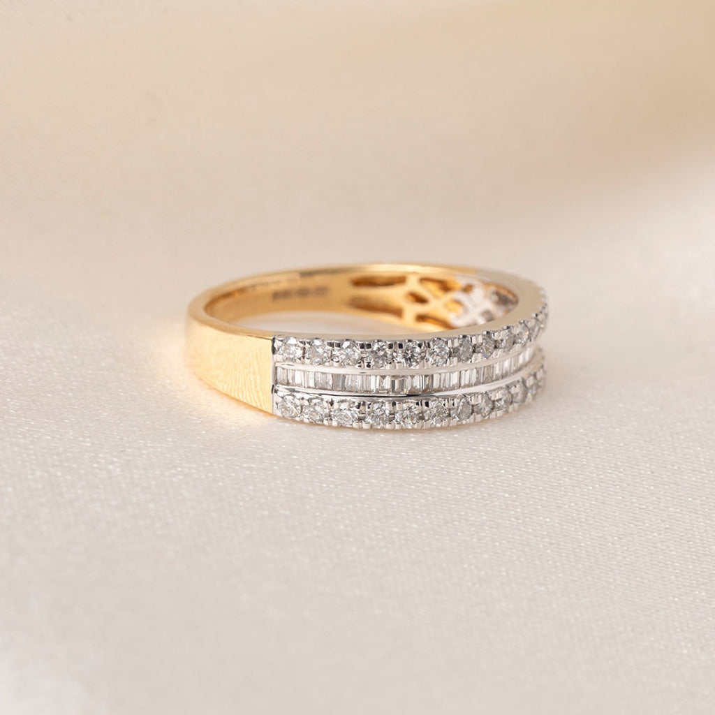ADELE 0.50ct | Diamond Eternity Ring in 18ct Gold M Rings