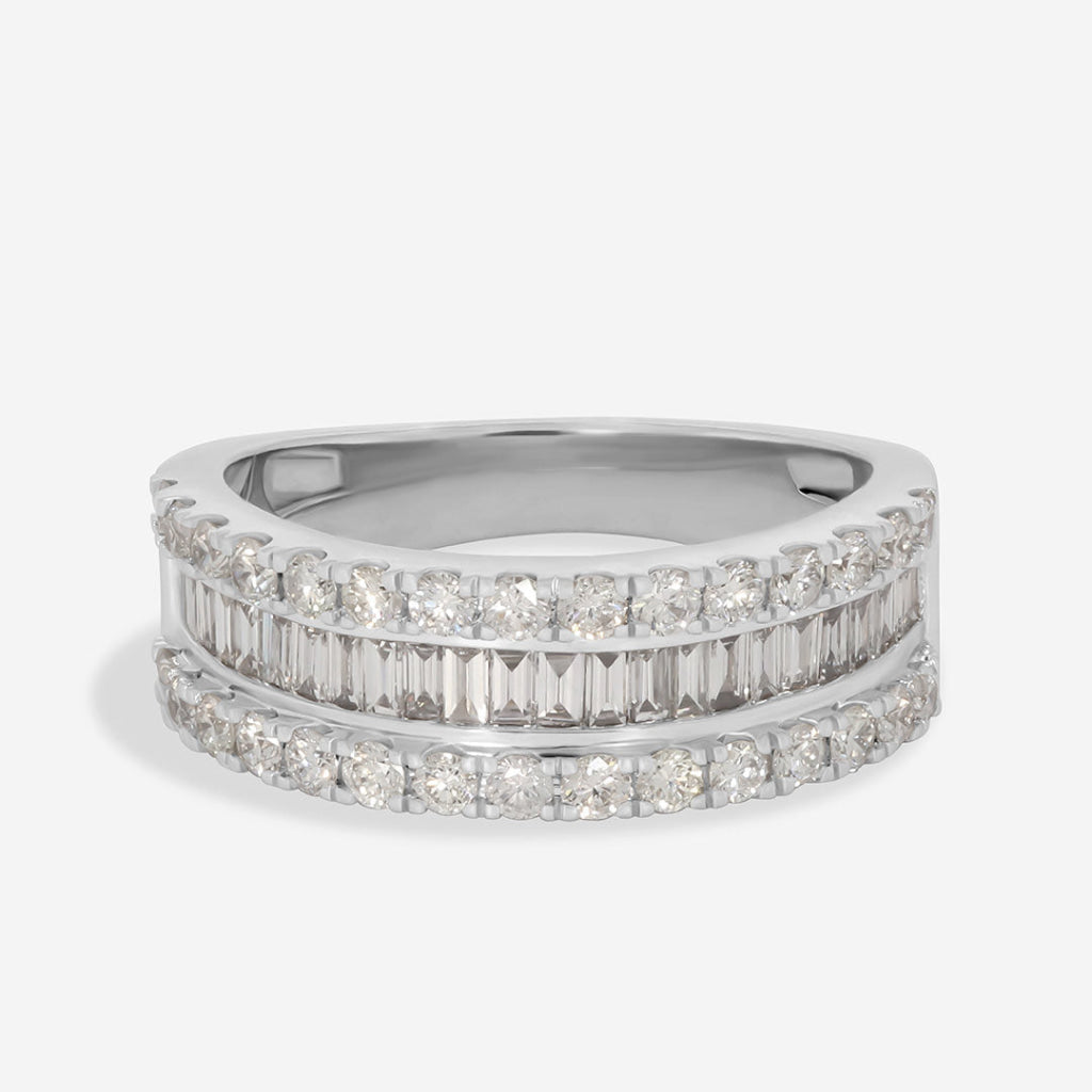 ADELE - 0.50ct | Diamond Eternity Ring in 18ct White Gold