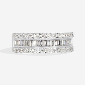 ADELE - 1ct | Diamond Eternity Ring in 18ct White Gold