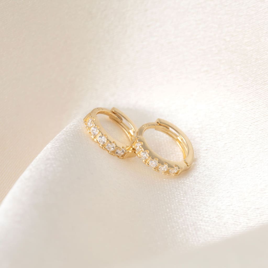 Adore Huggie Earrings - 7mm | 9ct Gold - Earrings