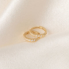Adore Huggie Earrings - 9mm | 9ct Gold - Earrings