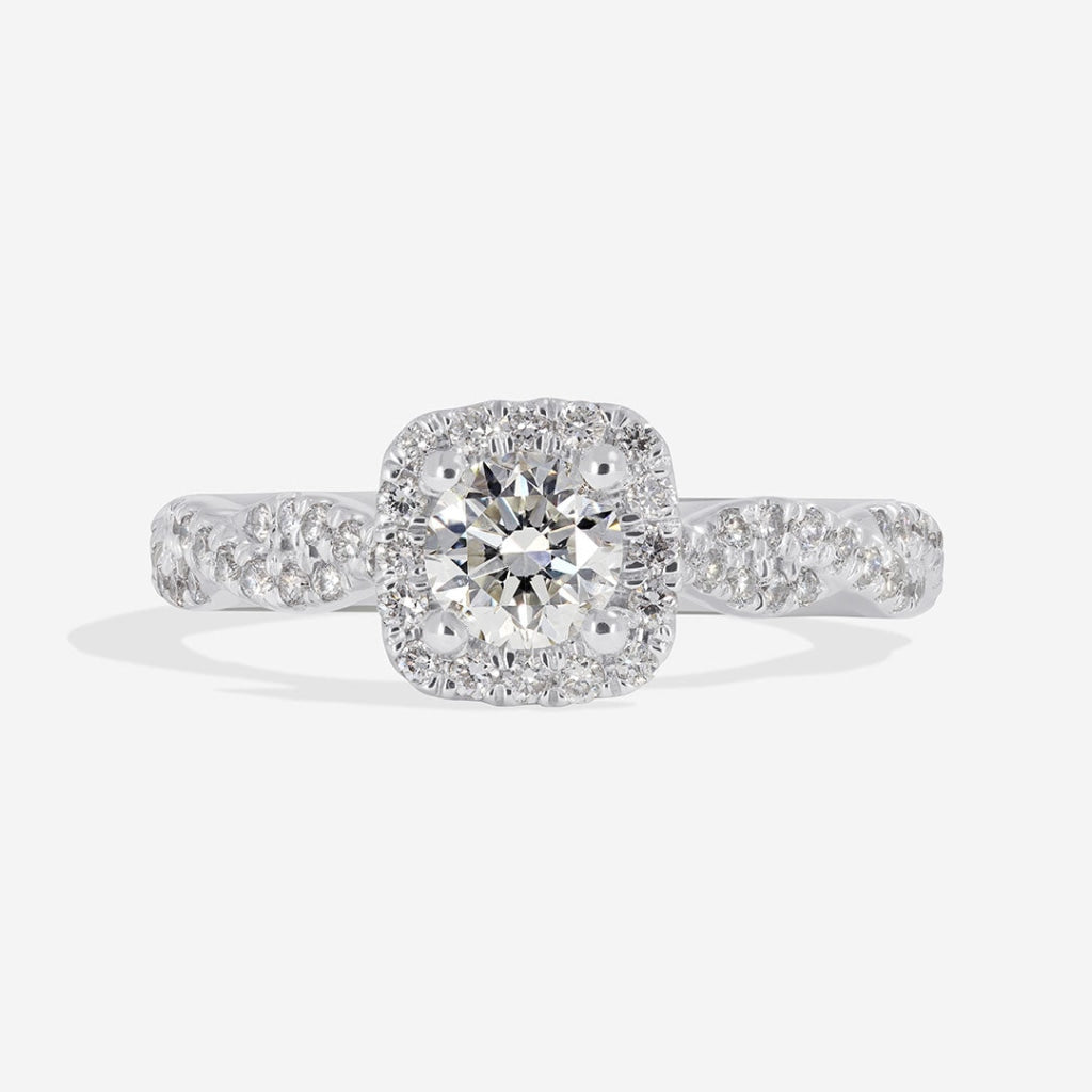 AFTON Platinum | Diamond Engagement Ring 