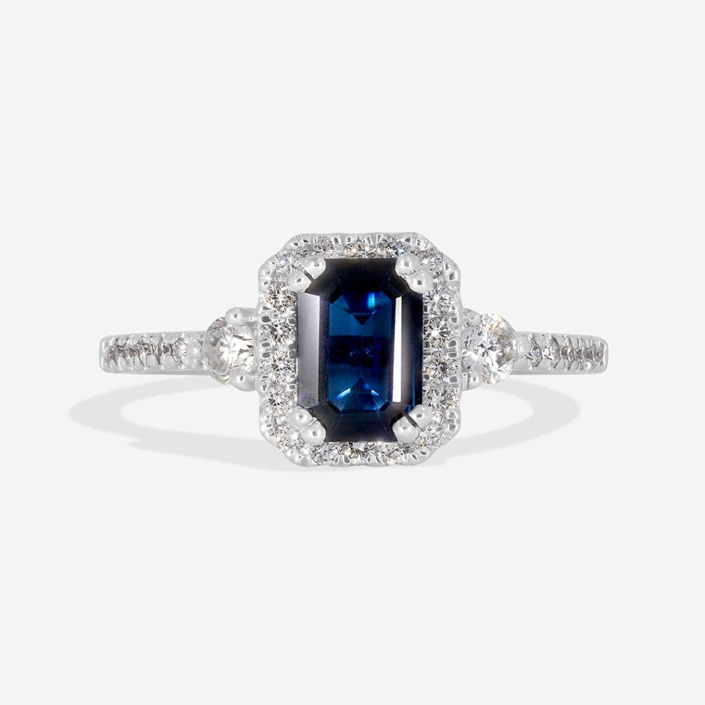 AILEEN | Diamond & Sapphire Ring - New
