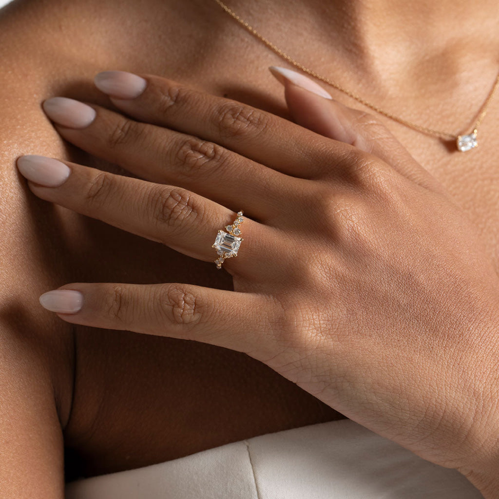 ALICE 1.90ct | Emerald Cut Solitaire Lab Grown Diamond