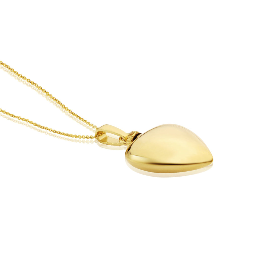 Always With You Heart Cremation Necklace | 9ct Gold