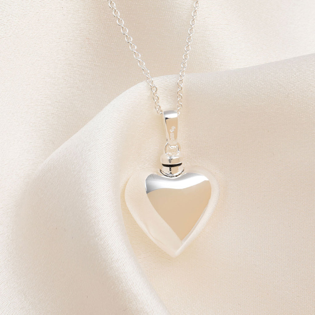 Always with you Heart Necklace | Sterling Silver - Necklace