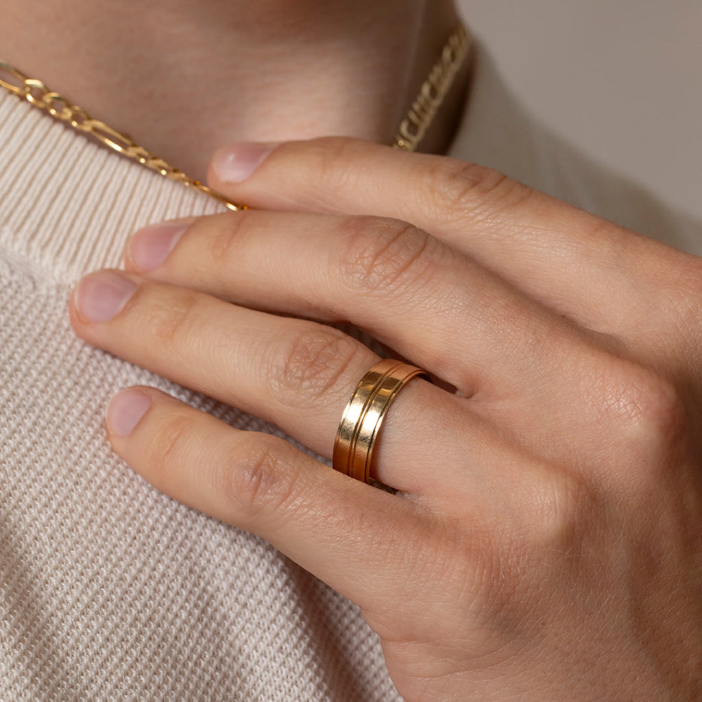 ANDERSON 6mm | Men’s Wedding Ring in 9ct Gold - Rings