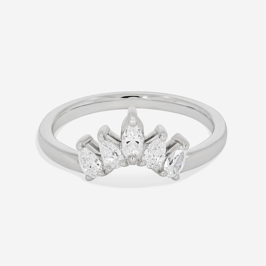 ANNA | Lab Grown Diamond Wedding Ring in Platinum