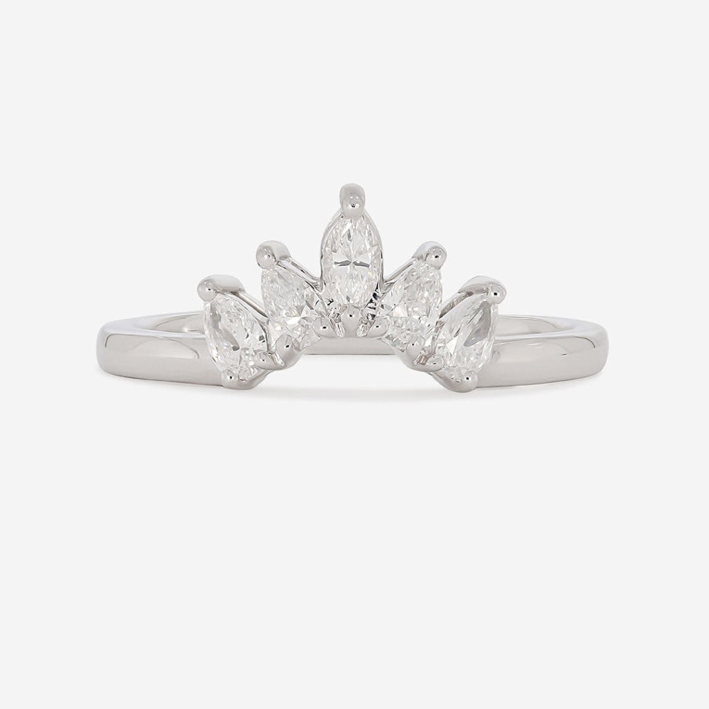 ANNA - Platinum | Diamond Wedding Ring Lab Grown - Rings