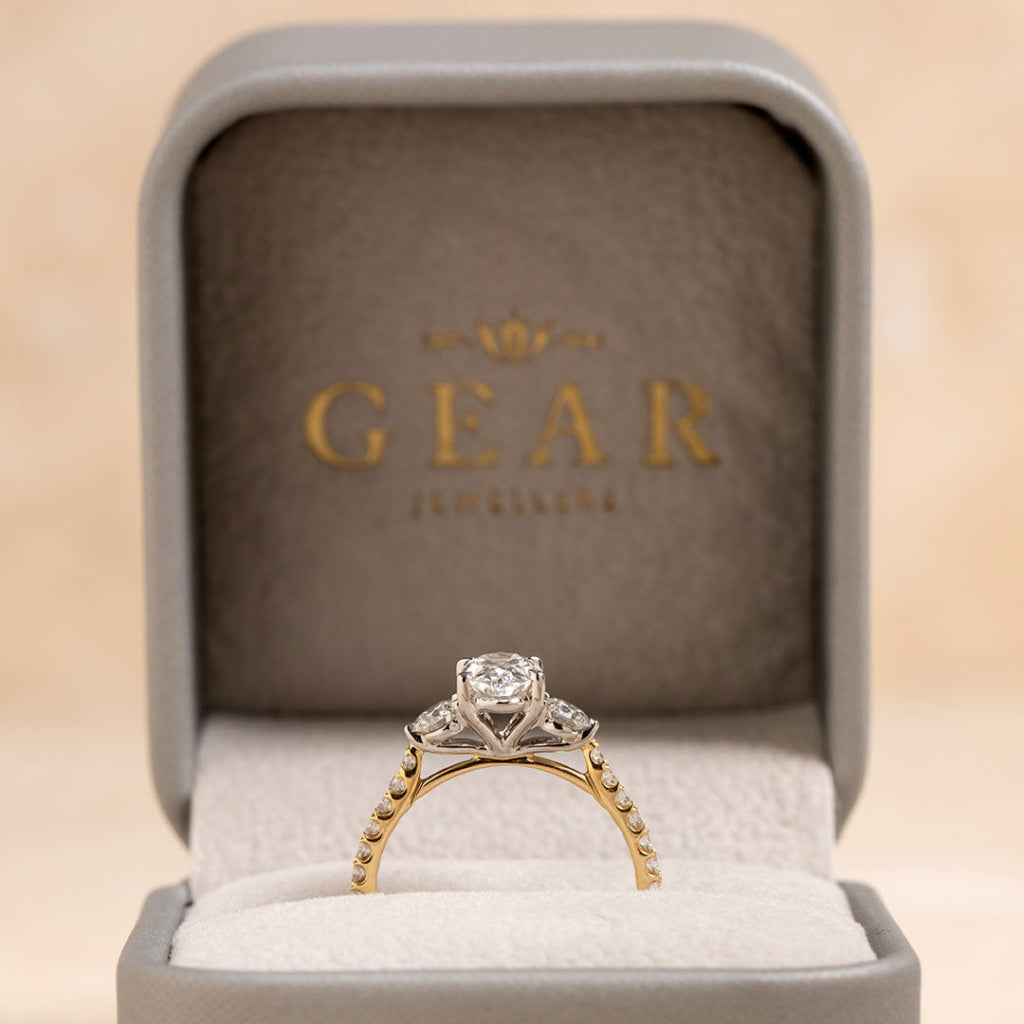 APHRODITE | Diamond Engagement Ring Lab Grown - Rings