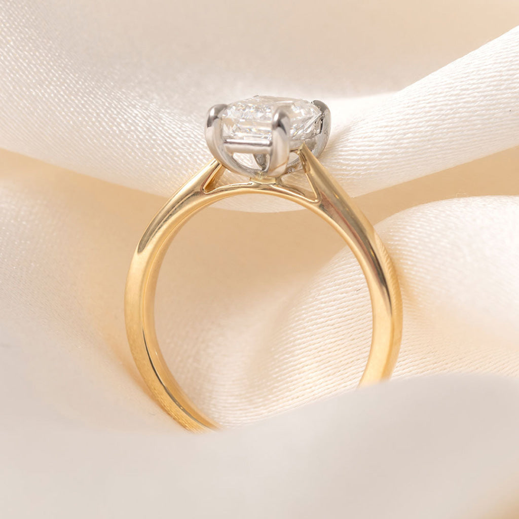 APOLLO 1.50ct | Emerald Cut Solitaire Lab Grown Diamond