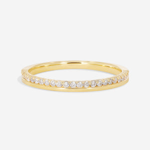 ARCADIA | Natural Diamond Wedding Ring in 18ct Gold