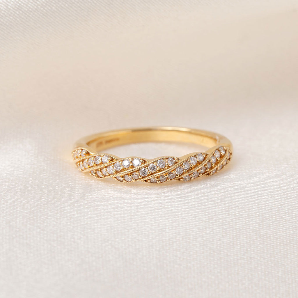 ASGARD | Diamond Eternity Ring in 18ct Gold M Rings