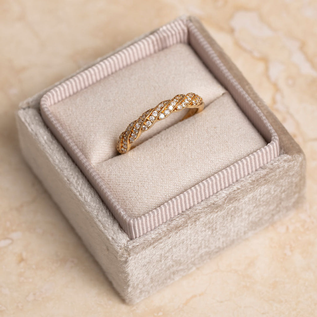 ASGARD | Diamond Eternity Ring in 18ct Gold M Rings