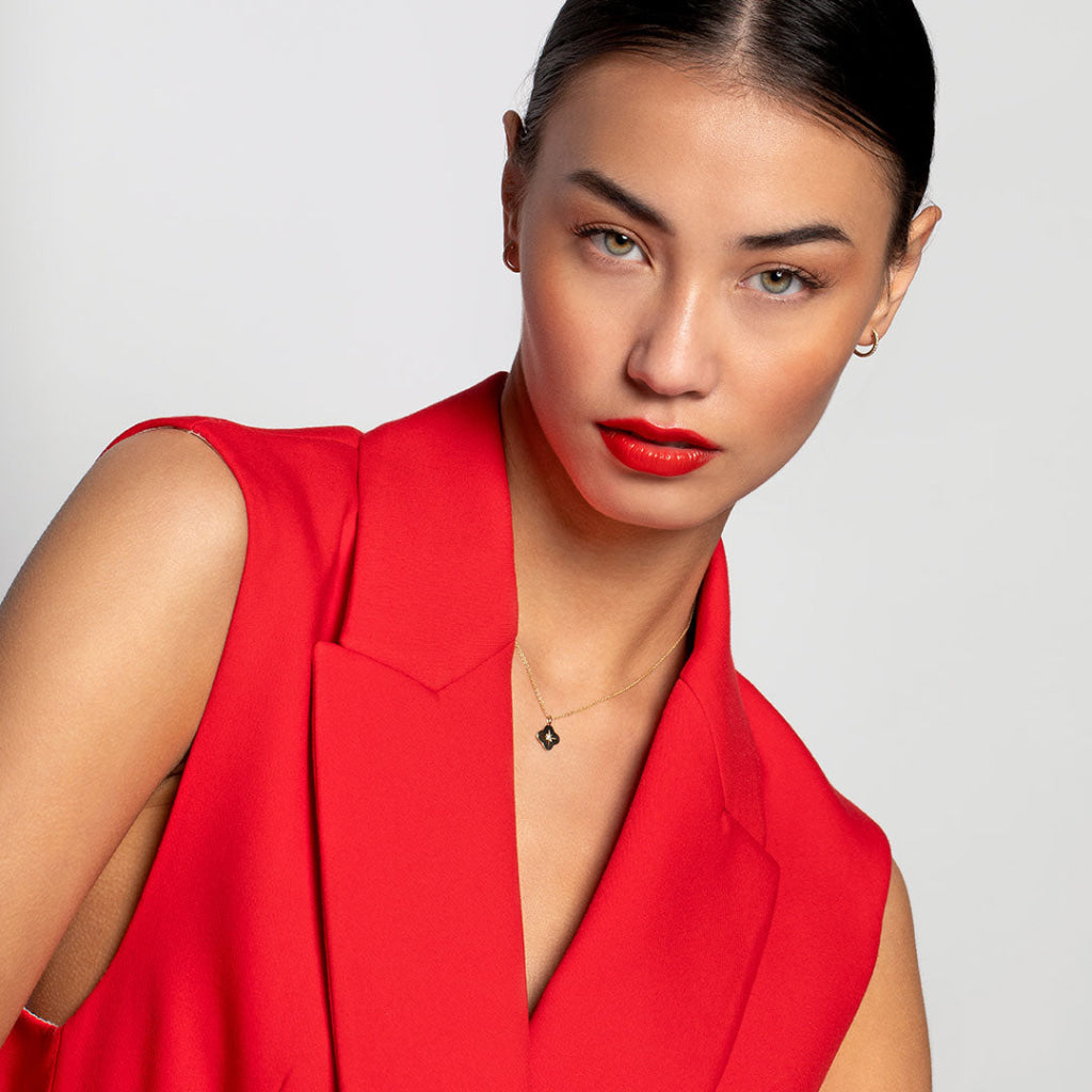 Aster - Palace Necklace | 10ct Gold Diamond - Necklace