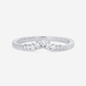 ASTRAL 0.15ct | Diamond Wedding Ring in 18ct White Gold