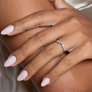 ASTRAL 0.25ct | Diamond Wedding Ring in 18ct White Gold