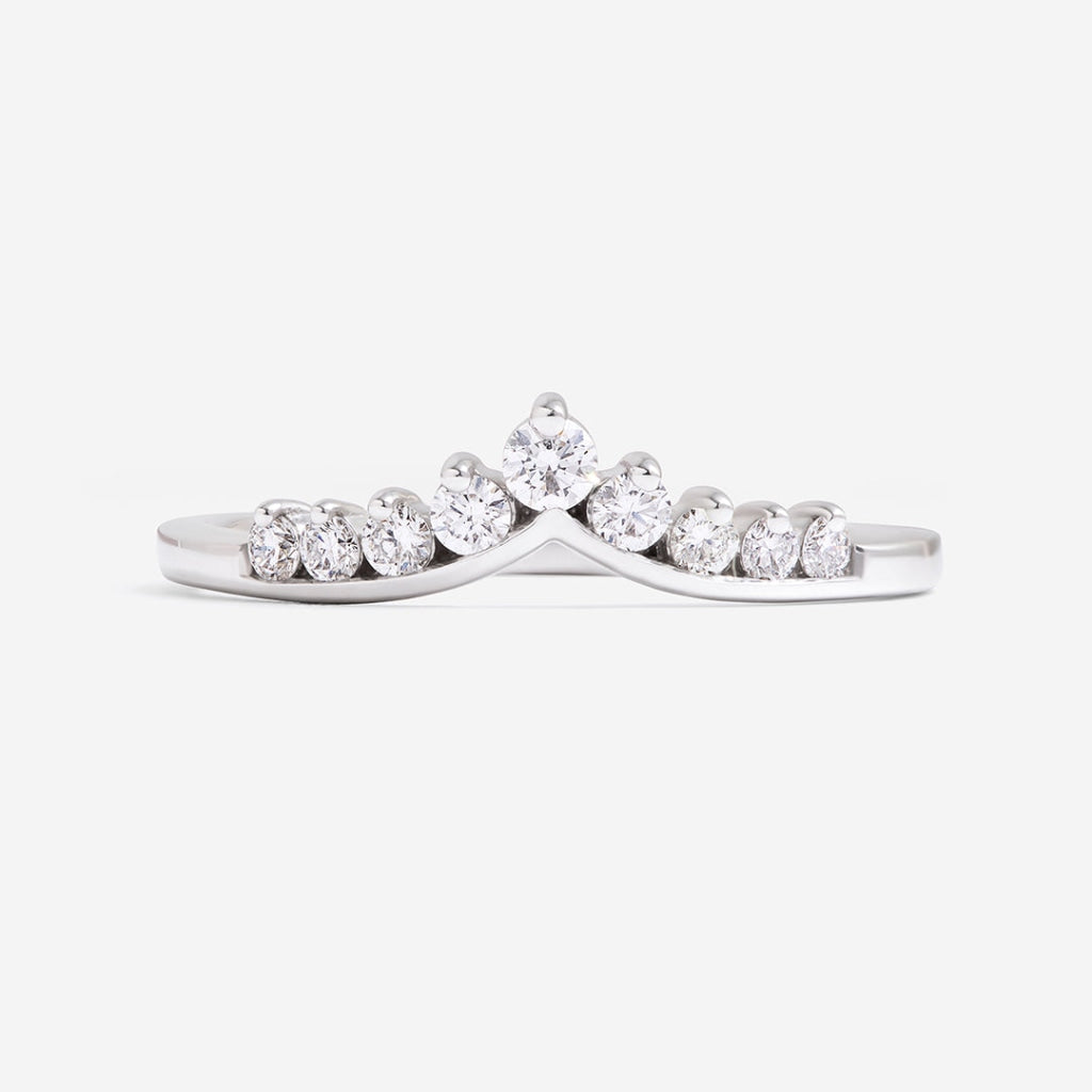 ASTRAL - White Gold 0.25ct | Diamond Wedding Ring - Rings