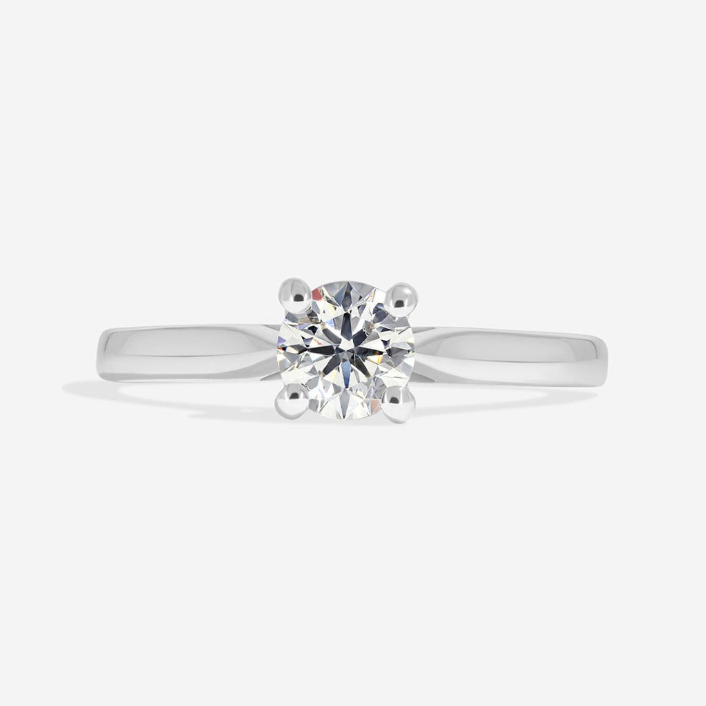 Atlas 18ct White Gold Solitaire Engagement Ring