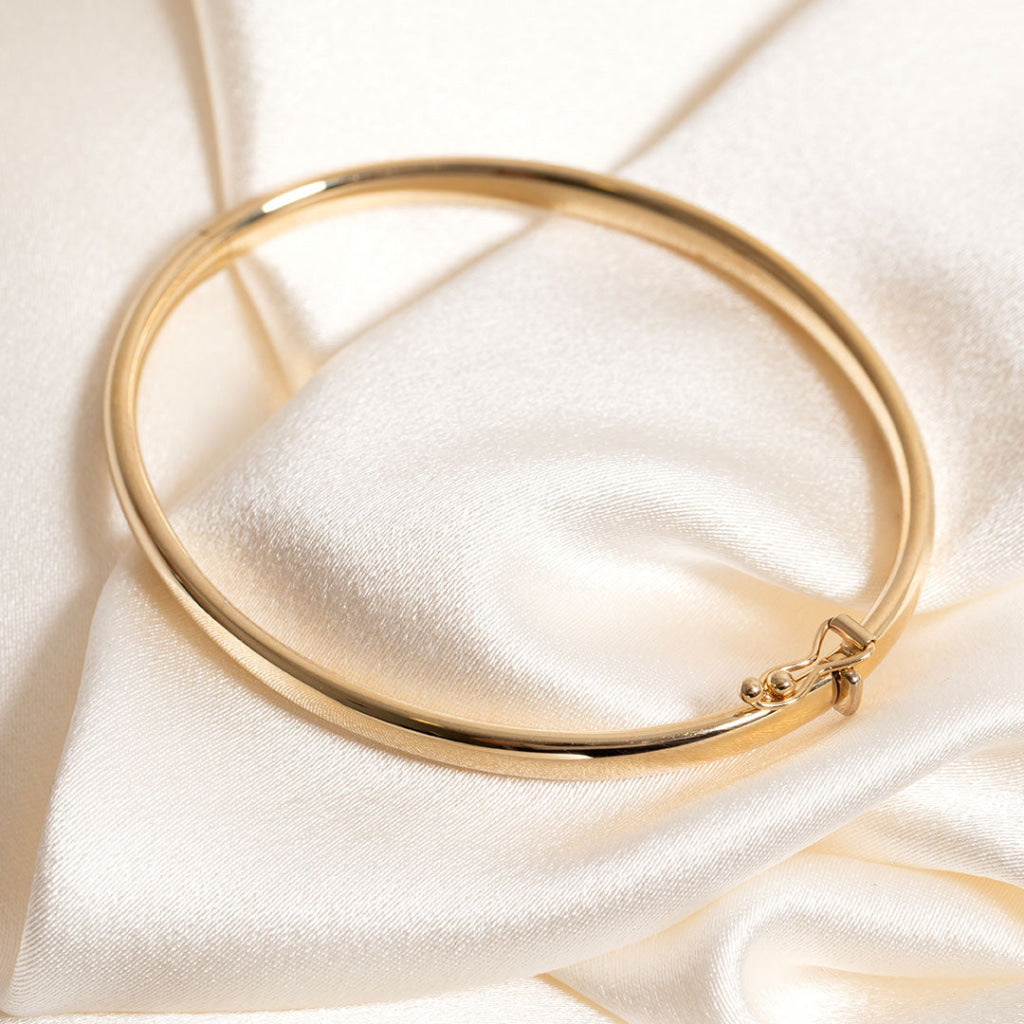 Aureole Bangle | 9ct Gold - Bracelet