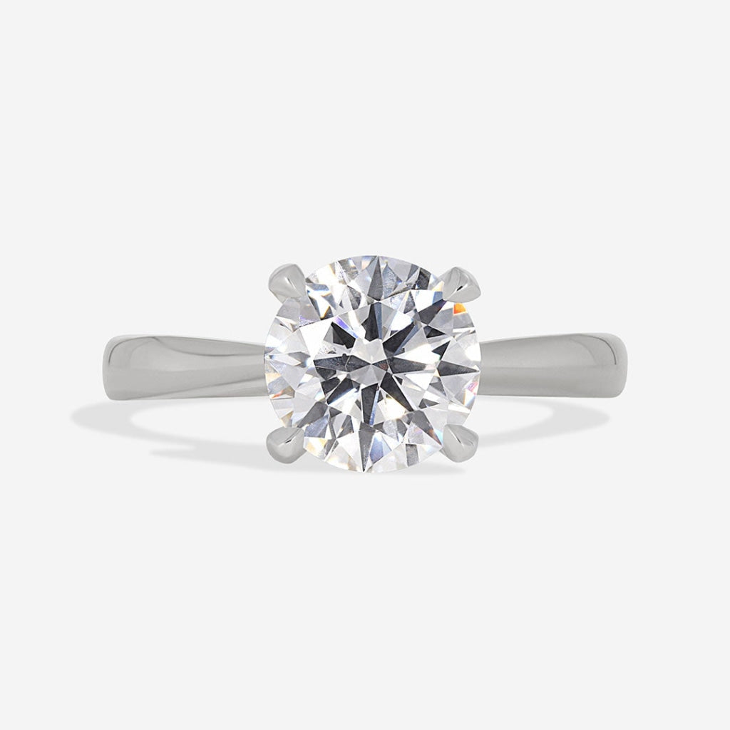Auric Platinum 1.76ct Lab Grown Diamond Engagement Ring