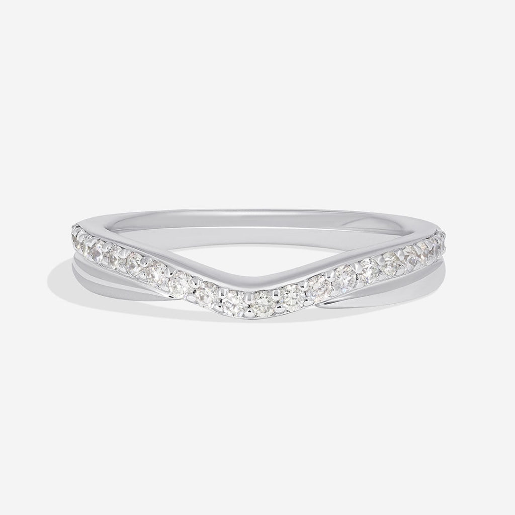 Avantia | Diamond Wedding Ring - 18ct White Gold