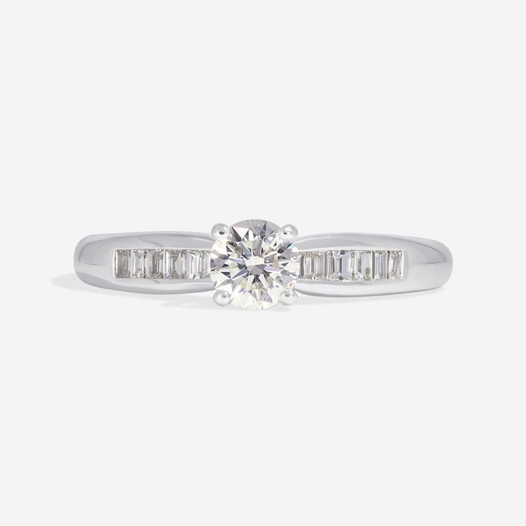 Avery 18ct White Gold Engagement Ring