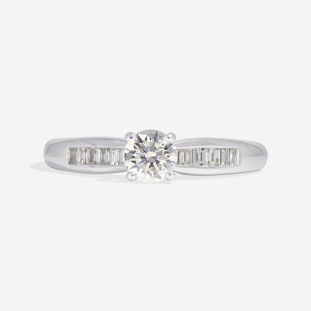 Avery 18ct White Gold Engagement Ring