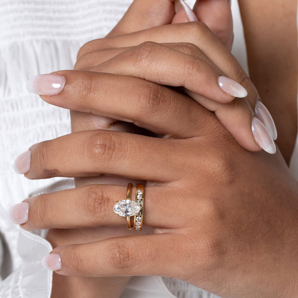 AVOCA 2.50ct | Oval Solitaire Lab Grown Diamond Engagement