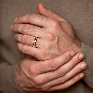 BAKER 5mm | Men's Wedding Ring in 9ct Gold