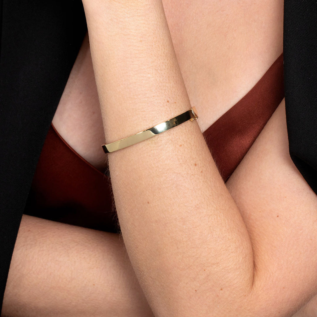 Balanced Bangle | 9ct Gold - Bracelet