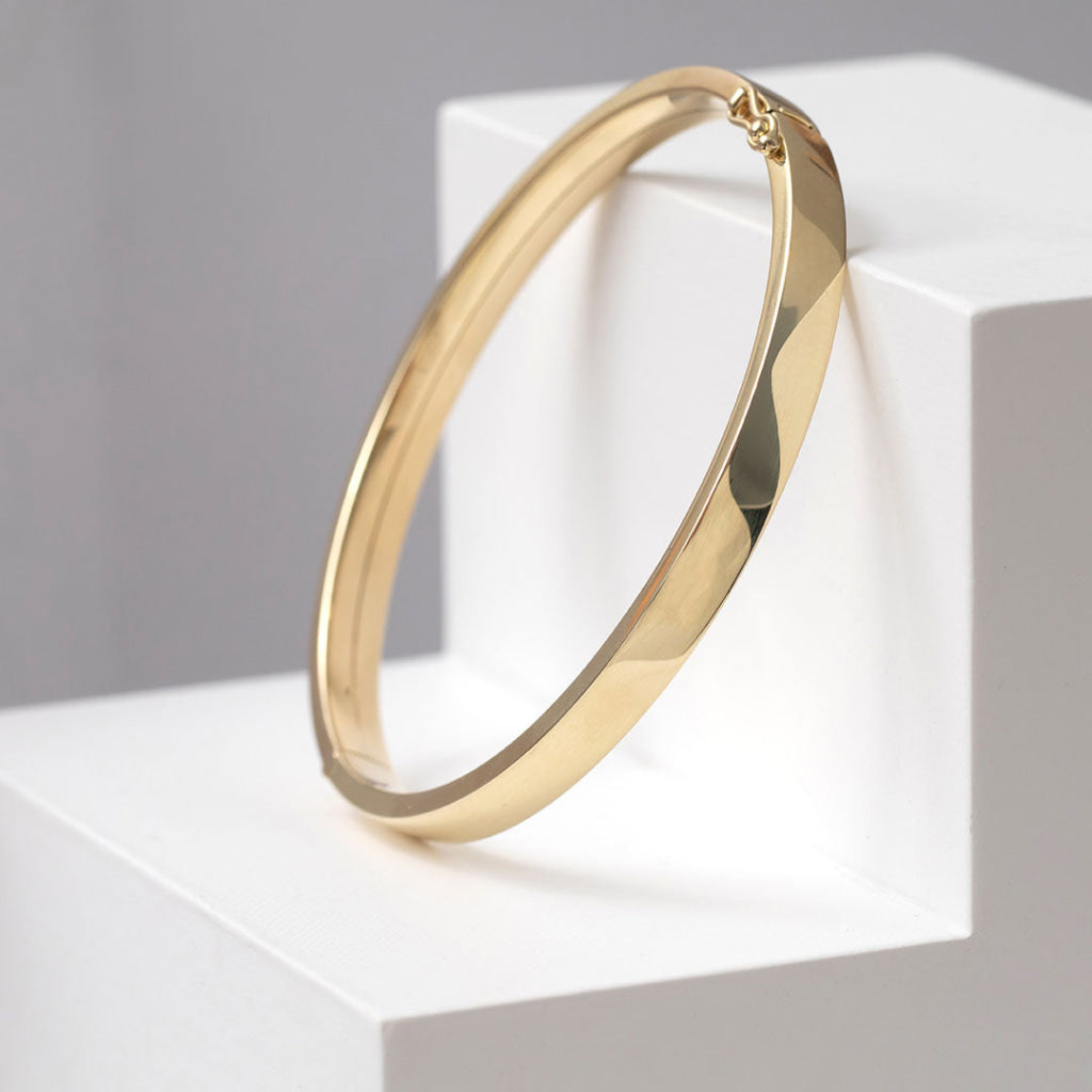 Balanced Bangle | 9ct Gold - Bracelet