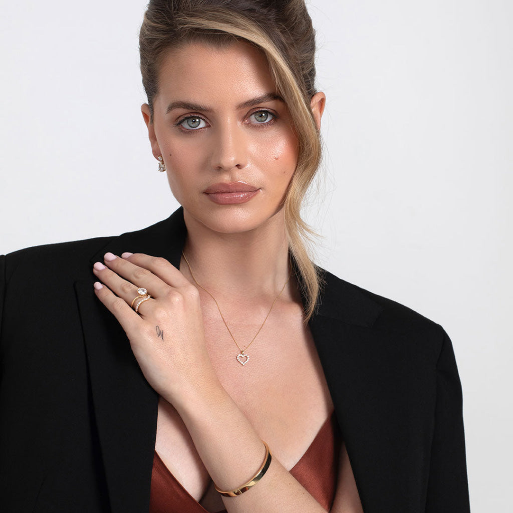 Balanced Bangle | 9ct Gold - Bracelet