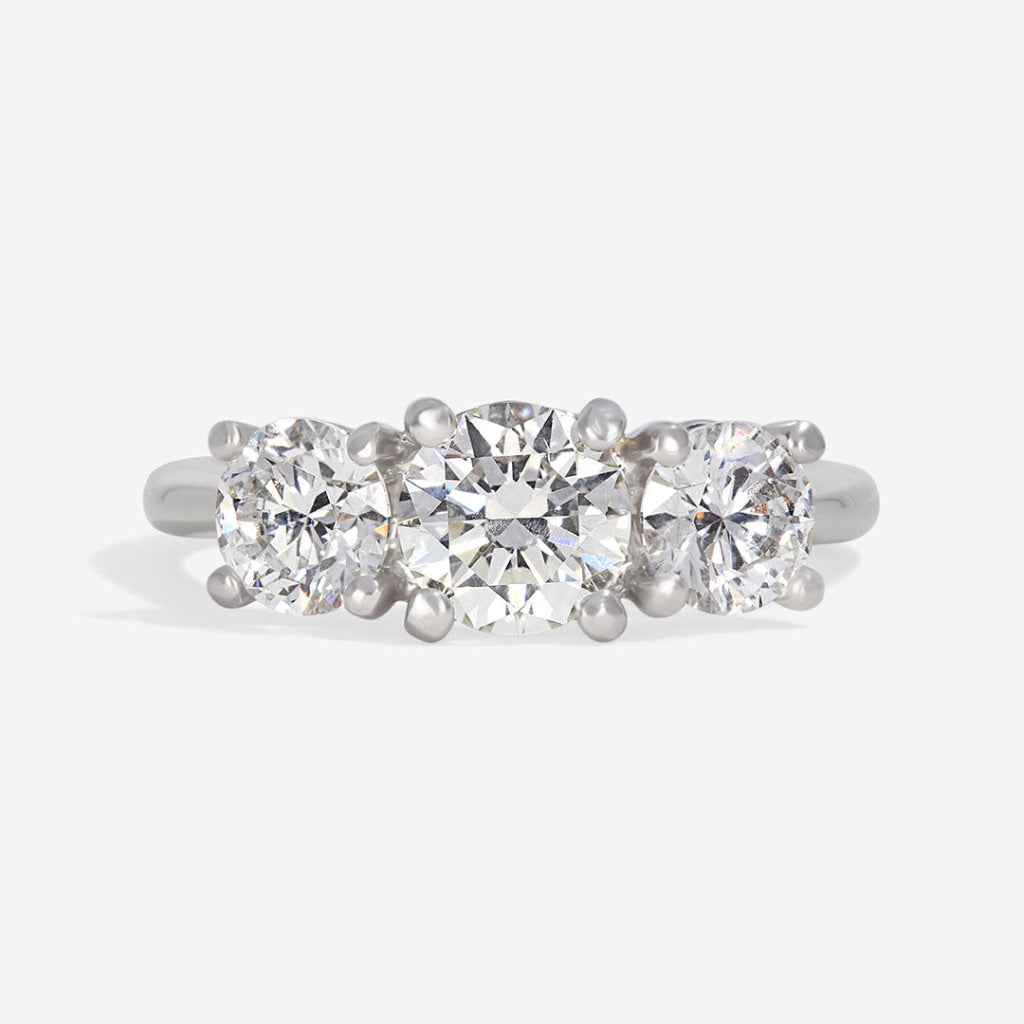 Bayberry 1.50ct diamond three stone engagement ring dublin