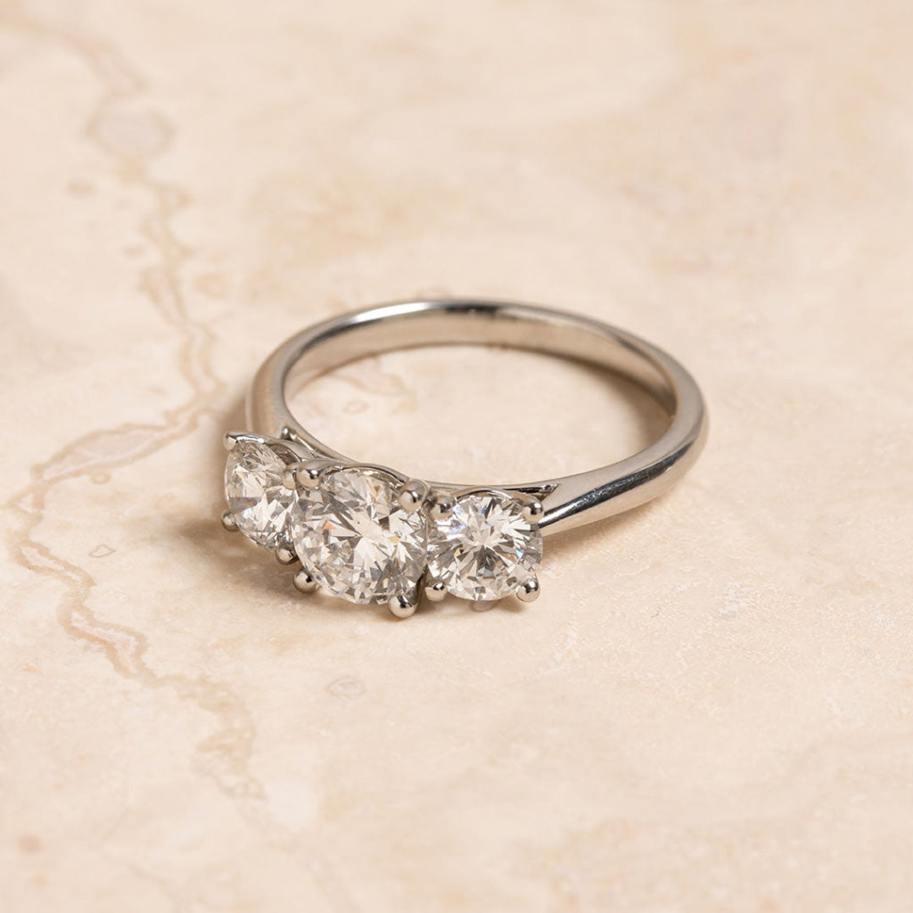 BAYBERRY Platinum 2.00ct | Diamond Engagement Ring Lab