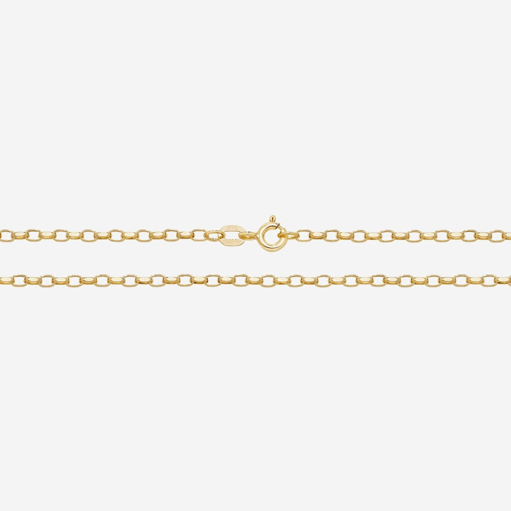 Belcher Chain | 9ct Gold - Jewelry