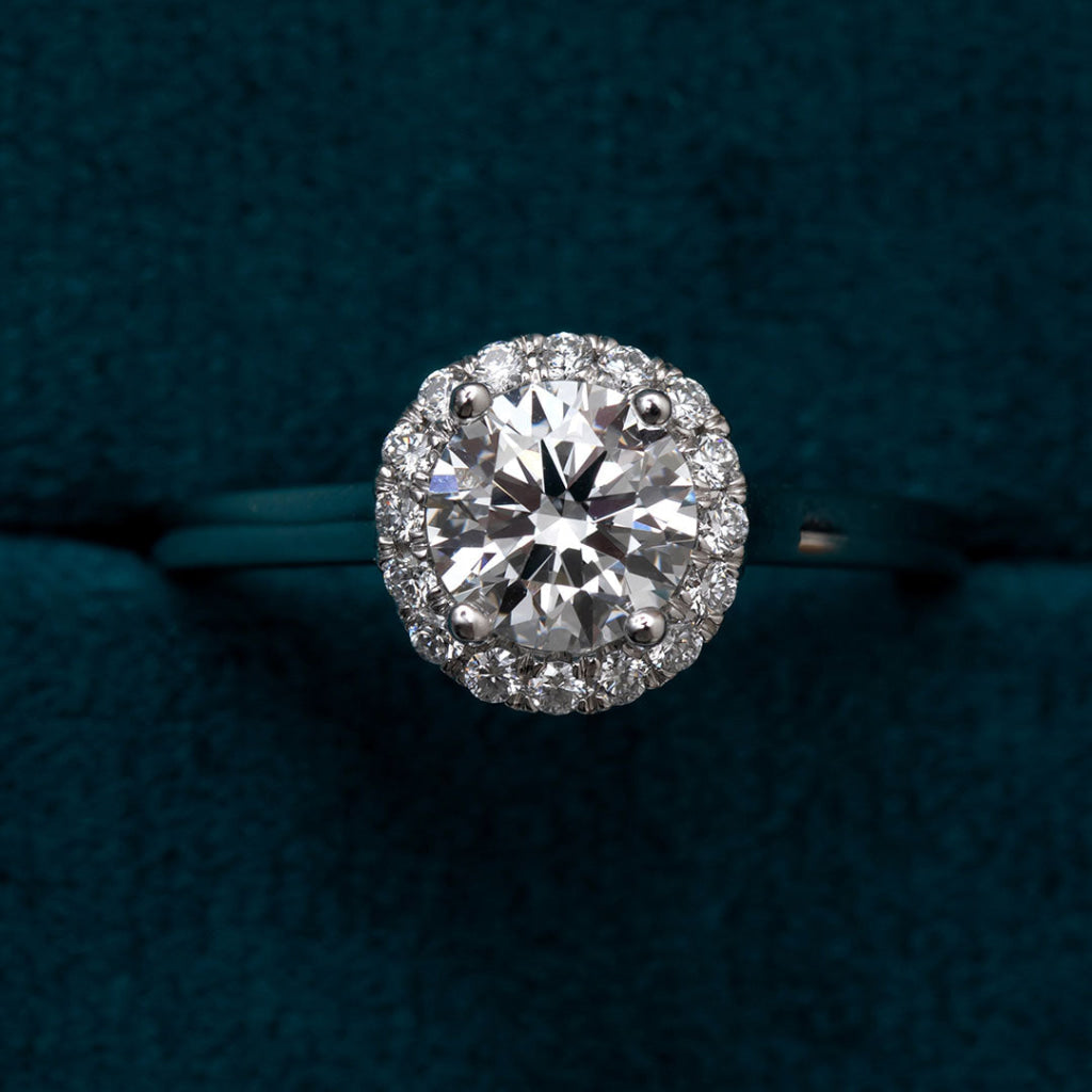 BLANCA 1.20ct | Round Halo Lab Grown Diamond Engagement