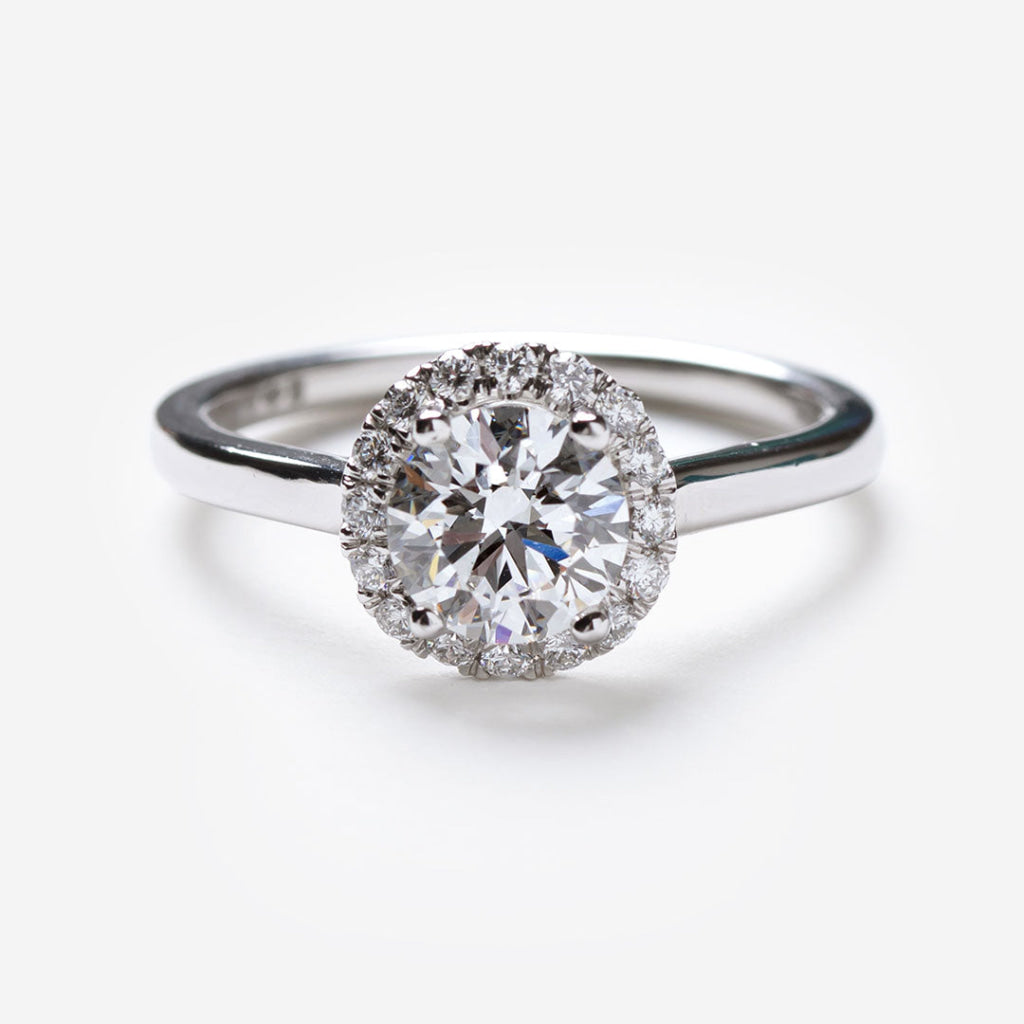 BLANCA 1.20ct | Round Halo Lab Grown Diamond Engagement