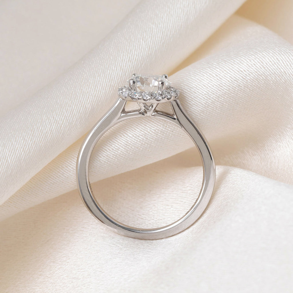 BLANCA 1.20ct | Round Halo Lab Grown Diamond Engagement