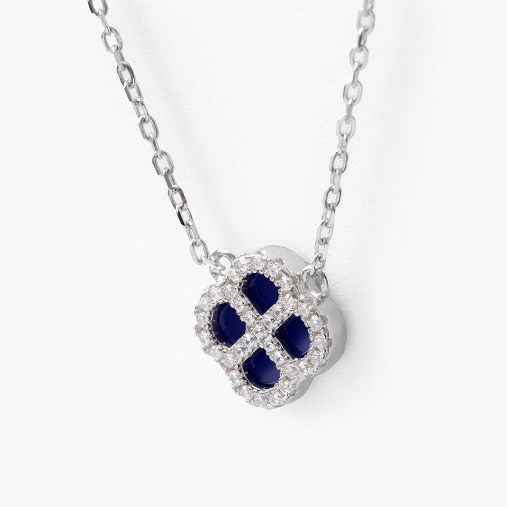 Blue Palace Necklace | Sterling Silver - Necklace