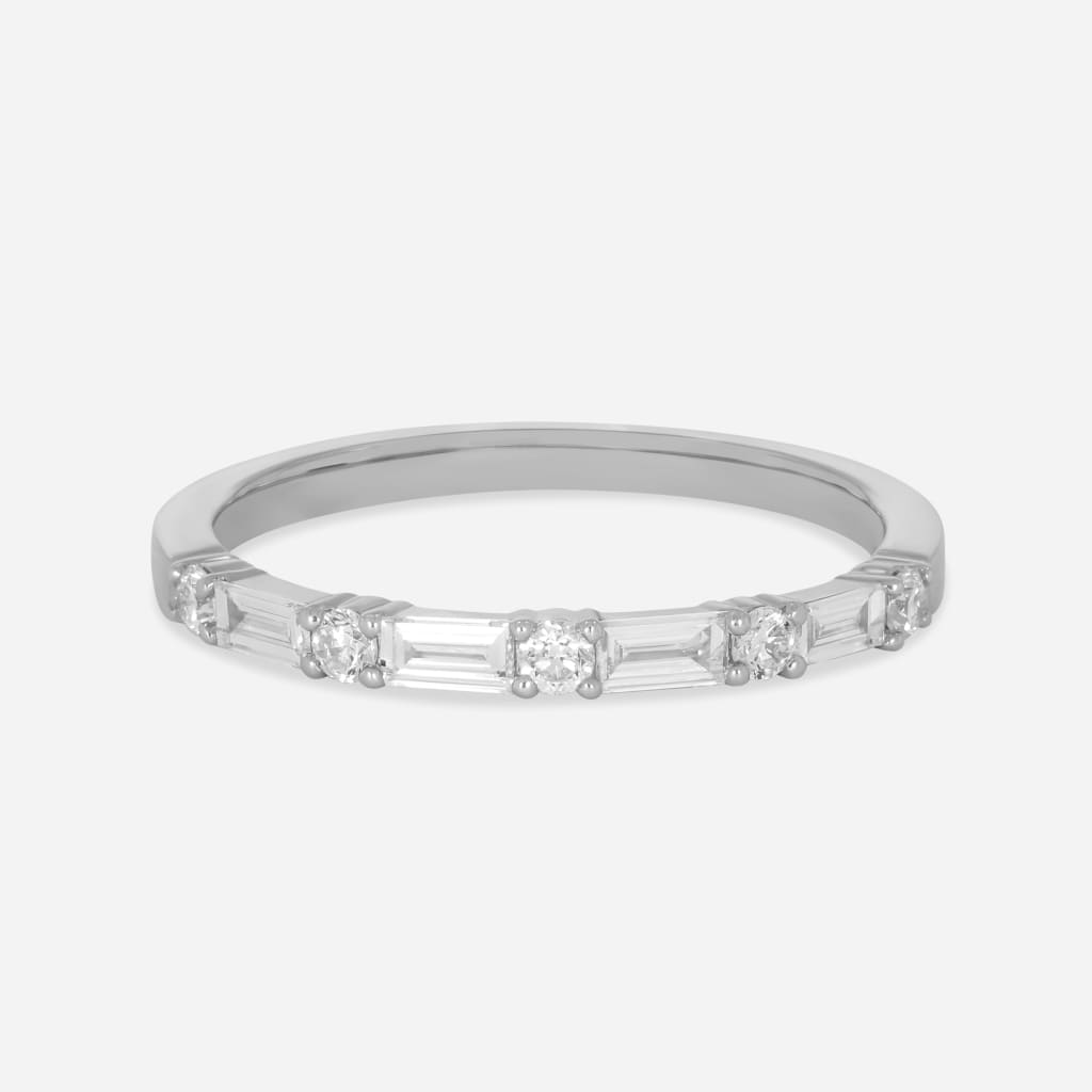 BRIANNE | Diamond Wedding Ring 0.37ct Set in Platinum