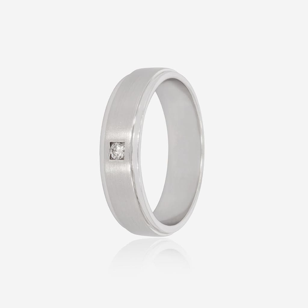 Bruce | 9ct Gold Men's Diamond Wedding Ring