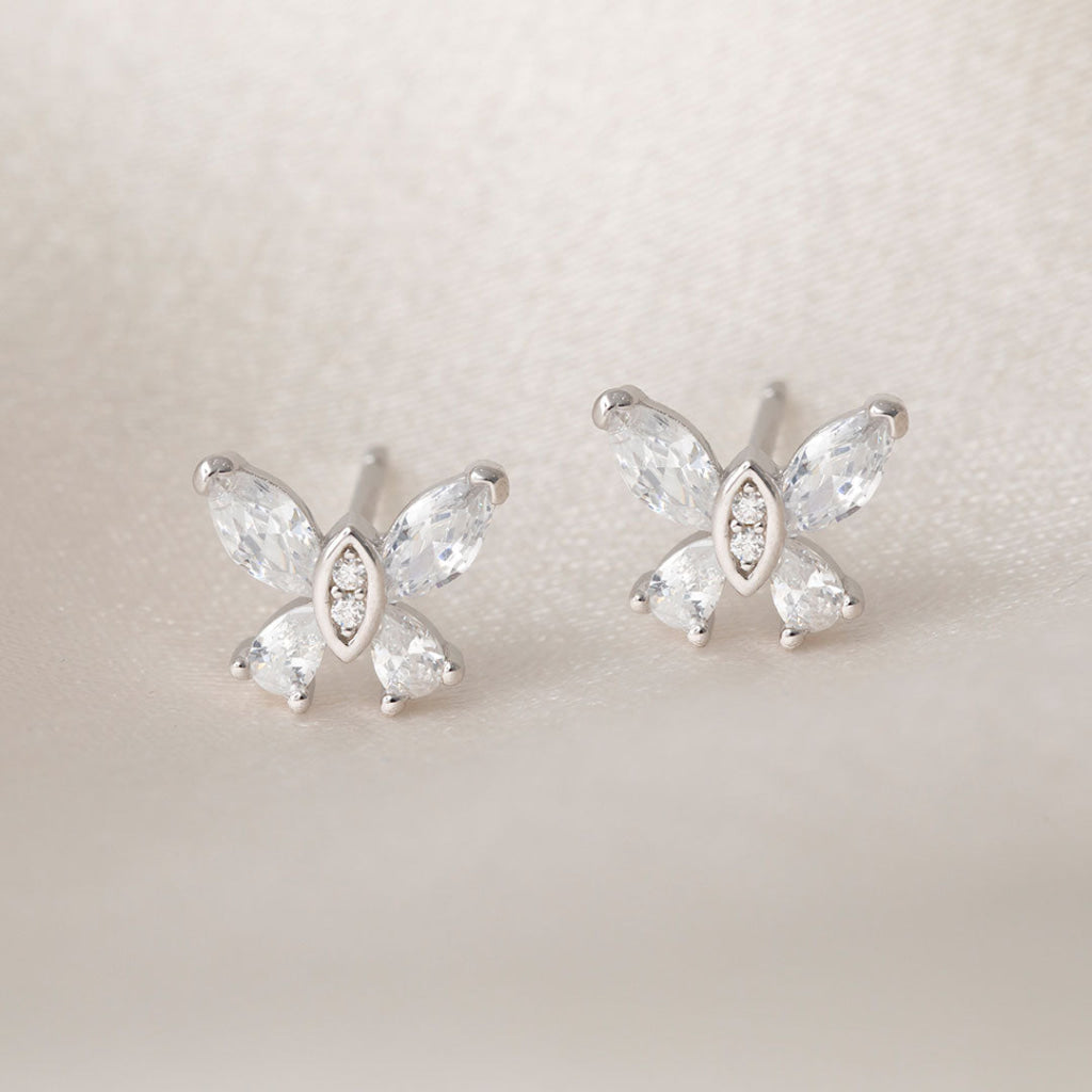 Butterfly Earrings | Sterling Silver - Earrings